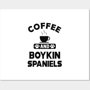 Boykin Spaniel Dog - Coffee and boykin spaniels Posters and Art